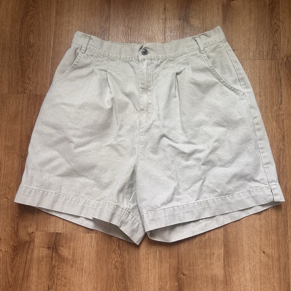 Vintage Women's The Territory Ahead Pleated Bermuda Shorts Size 14